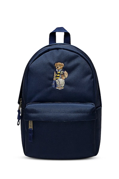 Дитячий рюкзак Polo Ralph Lauren колір фіолетовий великий з аплікацією 9AR173
