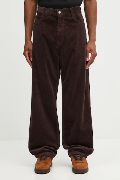 Бавовняні штани Carhartt WIP Landon Pant колір коричневий прямі I032297.33H02
