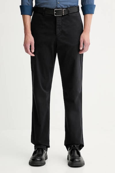 Брюки PS Paul Smith цвет чёрный прямые M2R-632Z-T22377