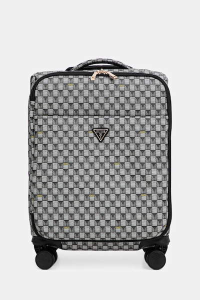 Kovček Guess FOLLIE SMALL črna barva, TWLW96 76983