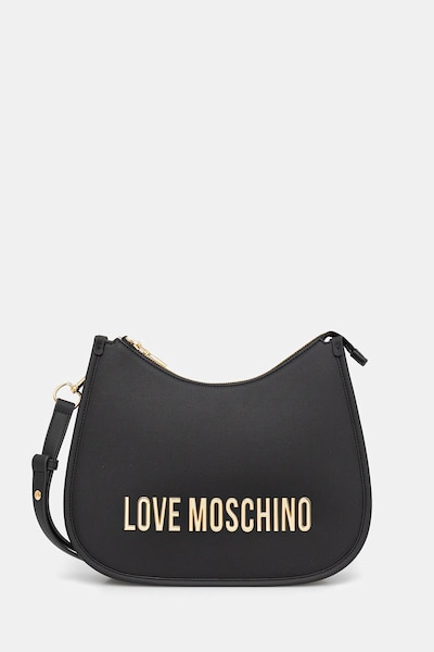 Τσάντα Love Moschino χρώμα: μαύρο, JC4021PP1NKD0000