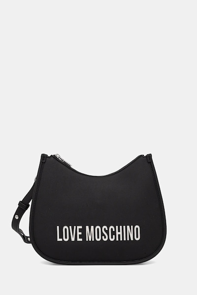 Τσάντα Love Moschino χρώμα: μαύρο, JC4021PP1NKD000B