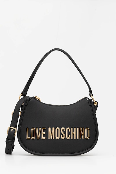 Τσάντα Love Moschino χρώμα: μαύρο, JC4027PP1NKD0000