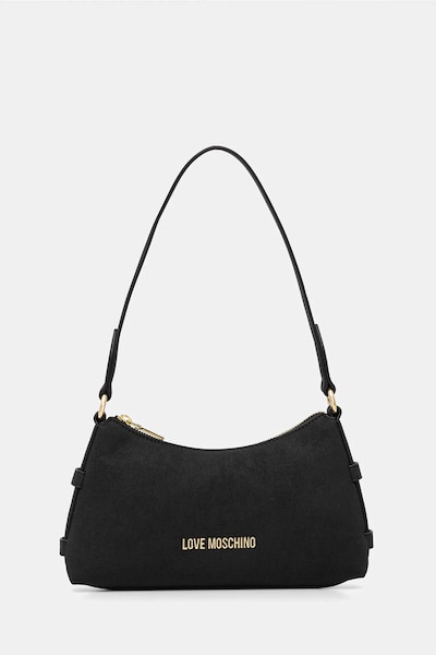 Τσάντα Love Moschino χρώμα: μαύρο, JC4169PP1NLB0000