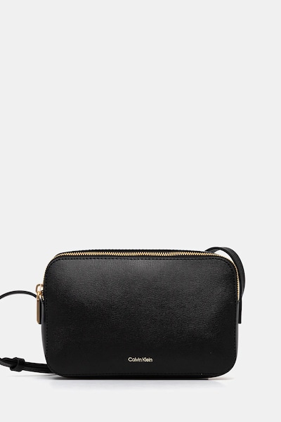 Calvin Klein crossbody torba za žene od imitacije kože crna LV04F3276G