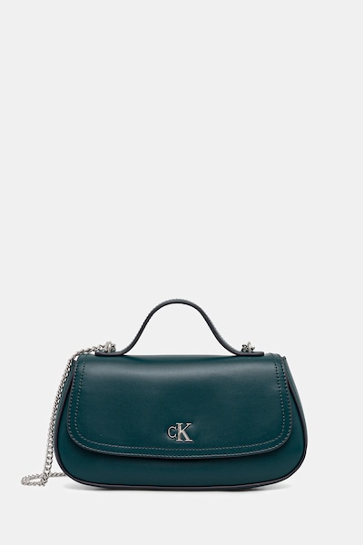 Torba Calvin Klein boja: zelena, LV04F3282G