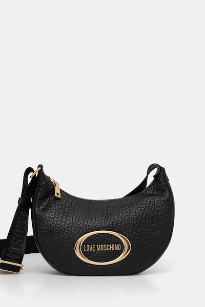 Τσάντα Love Moschino χρώμα: μαύρο, JC4340PP0NK1400A