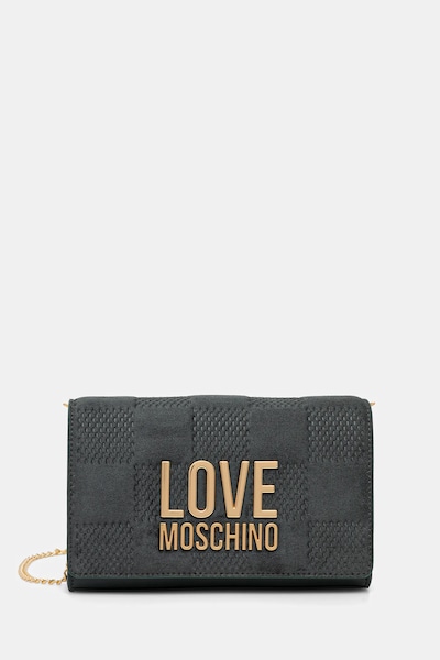 Τσάντα Love Moschino χρώμα: πράσινο, JC4127PP0NKB185A