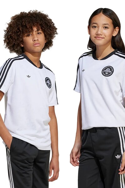 Дитяча футболка adidas Originals колір білий