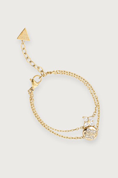 Браслет жіночий з нержавіючої сталі Guess SPINNING BLOOM