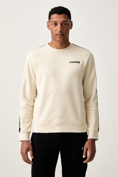 EA7 Emporio Armani μπλούζα ανδρική με βαμβάκι μπεζ AF10377.7M002195