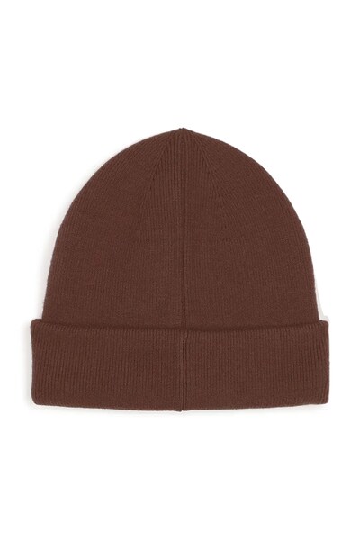 Шапка beanie детская HUGO цвет коричневый