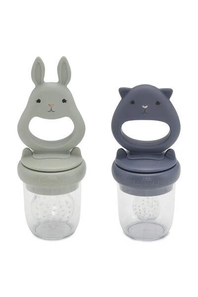 Ніблер дитячий Konges Sløjd SILICONE FRUIT FEEDING PACIFIER колір темно-синій