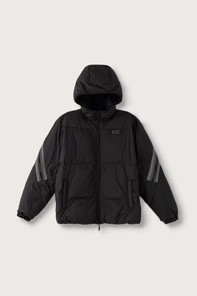Куртка дитяча EA7 Emporio Armani колір чорний