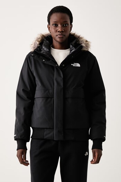 Пухова куртка жіноча The North Face Arctic колір чорний