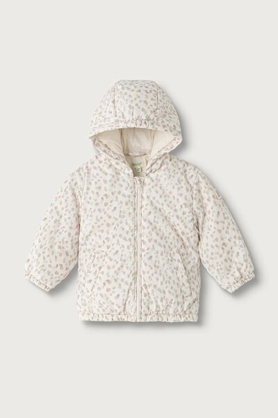 Куртка для немовлят United Colors of Benetton колір білий