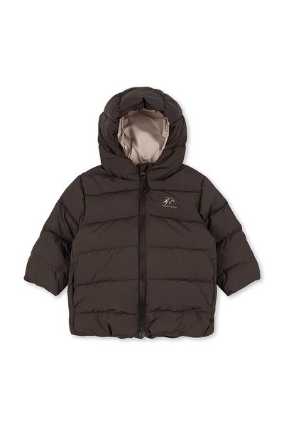 Стьобана куртка дитяча Konges Sløjd ALPI JACKET GRS колір коричневий