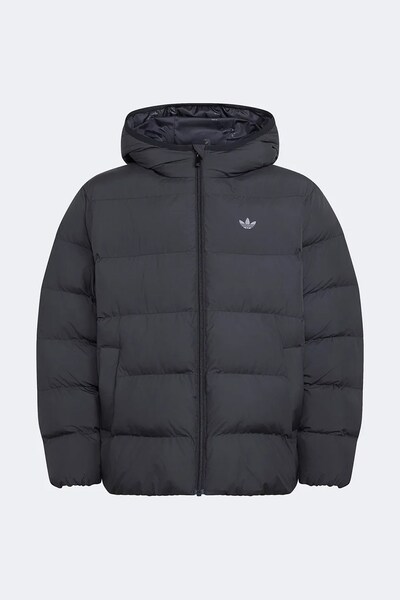 Стеганая куртка детская adidas Originals цвет черный