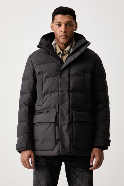 Стьобана куртка чоловіча Save The Duck QUINLAN колір чорний