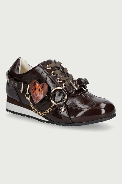 SKIPPY THE HAMSTER TRAINERS кросівки жіночі Koi Footwear колір коричневий