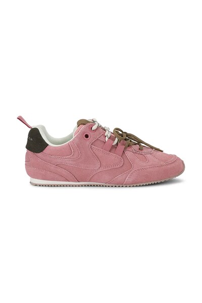 K Slim Runner кросівки жіночі замшеві Kurt Geiger London колір рожевий