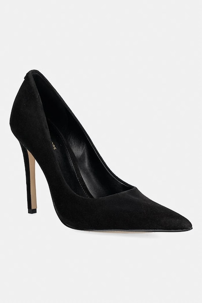 MICHAEL Michael Kors tűsarkú velúr Elyse High Pump fekete 40F5EYHP1S.001