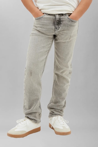 Calvin Klein Jeans ίσια παιδικά STRAIGHT γκρί LVCKTJC18B
