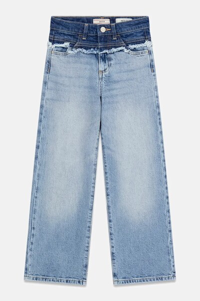 Джинси regular дитячі Guess колір блакитний