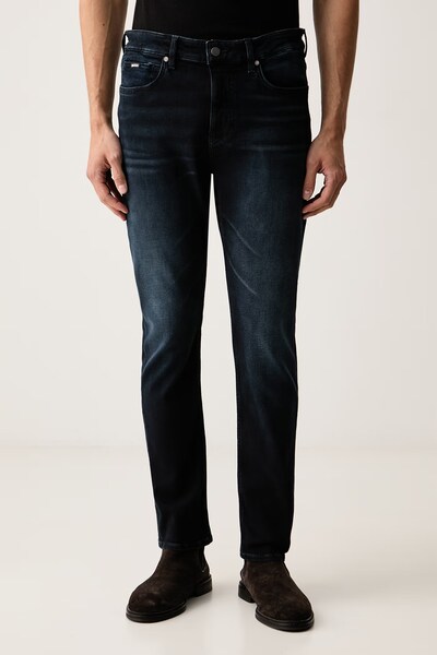 Джинси slim fit чоловічі BOSS P-Delaware колір темно-синій