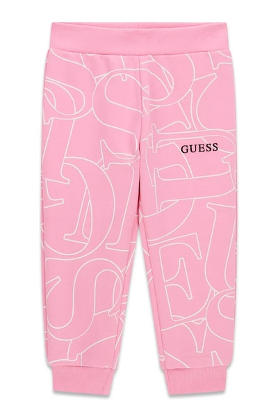 Guess melegítő gyerek pamut rózsaszín normál derék K6YB05 K3840