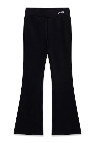 Guess trapéznadrág gyerek viszkózzal fekete magas derék J6YB09 K3929