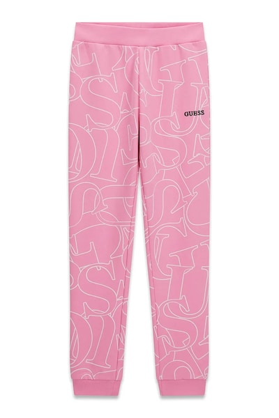 Guess melegítő gyerek pamut rózsaszín normál derék J6YB03 K3924