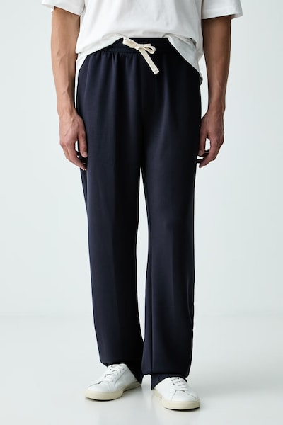 Armani Exchange спортивні штани чоловічі з модалем темно-сині regular waist XM002941 AF19936