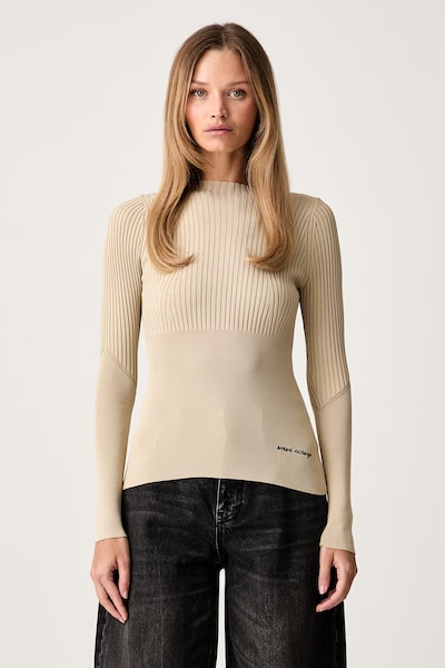 Armani Exchange светр жіночий з віскозою блакитний XW002627 AF10352
