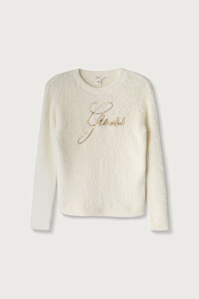 Светр дитячий Guess колір бежевий