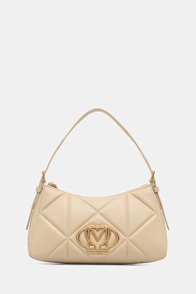 Love Moschino сумка baguette жіноча зі штучної шкіри бежева JC4032PP1PLC0129