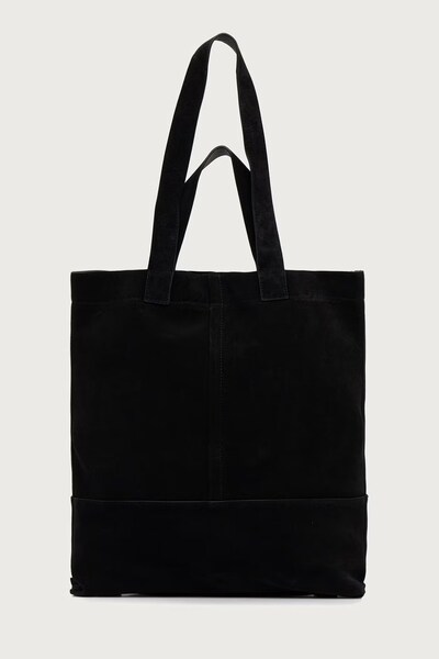 Сумка чоловіча замшева AllSaints CASSIUS N/S TOTE колір чорний