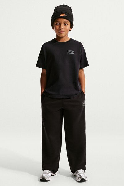 Футболка дитяча бавовняна Nike Sportswear Club колір чорний
