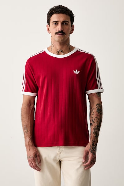 adidas Originals t-shirt ανδρικό βαμβακερό κόκκινο KS4066