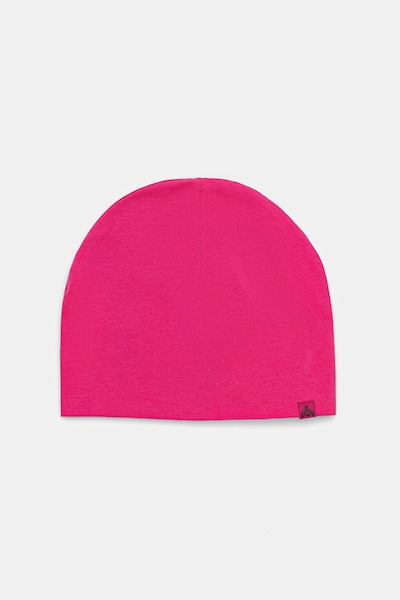 Medicine czapka beanie damska z bawełną różowa