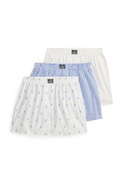 Polo Ralph Lauren боксерки от памук мъжки 3 броя бели 714830273