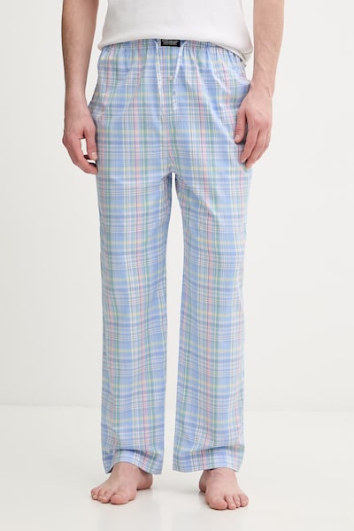 Polo Ralph Lauren долнище на пижама от памук мъжко синьо 714899509