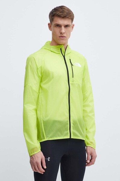 Вітровка The North Face колір зелений