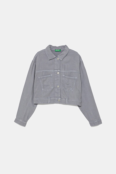 Детско яке United Colors of Benetton в лилаво 21AQCN060