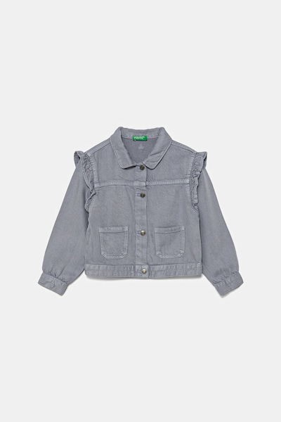 Детско яке United Colors of Benetton в лилаво 21AQGN03Q