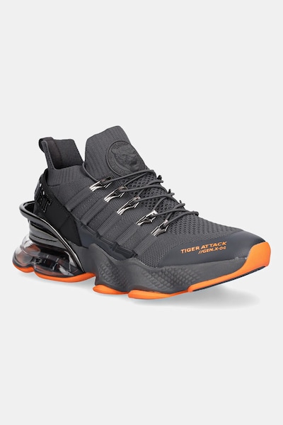 Маратонки PLEIN SPORT Tiger Attack в сиво USC0518 STE003N 10