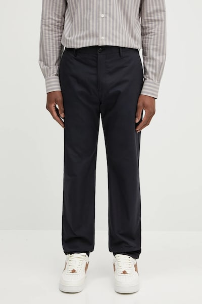 Хлопковые брюки Paul Smith цвет синий прямые M1R-055Z-P02630