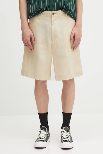 Paul Smith linen shorts beige color M1R-437Z-P01427
