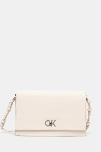 Calvin Klein crossbody torba za žene od imitacije kože bež K60K612807