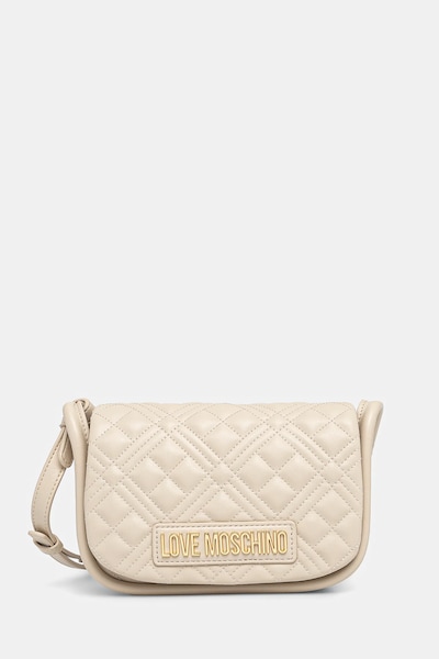 Τσάντα Love Moschino χρώμα: μπεζ, JC4139PP1